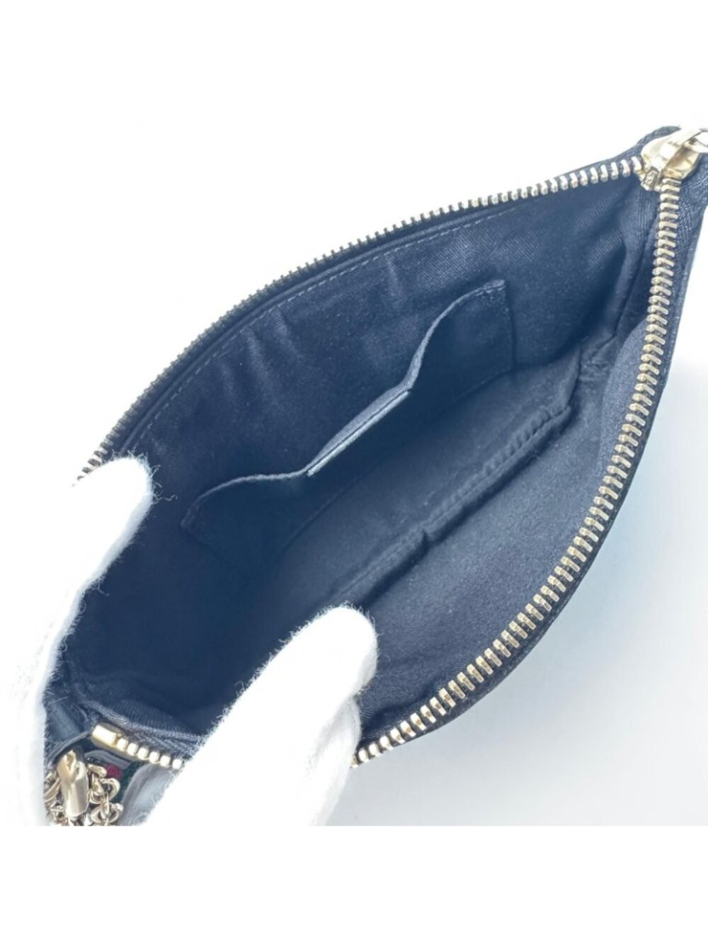 Gucci GG Canvas Pouch Sherry Line Charm - Picture 6 of 10